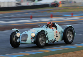 Talbot Lago Ex Monoplace (1939) - Gesamtsieger im Plateau 1 (1923-1939) an der Le Mans Classic 2012 mit Traber/Trenery
