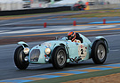 Image: Talbot Lago Ex Monoplace (1939) - overall winner in Plateau 1 (1923-1939) at the Le Mans Classic 2012 with Traber/Trenery