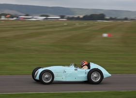 Talbot-Lago Monoplace Décalée (1939) - im Rennen um die Goodwood Trophy am Goodwood Revival 2013