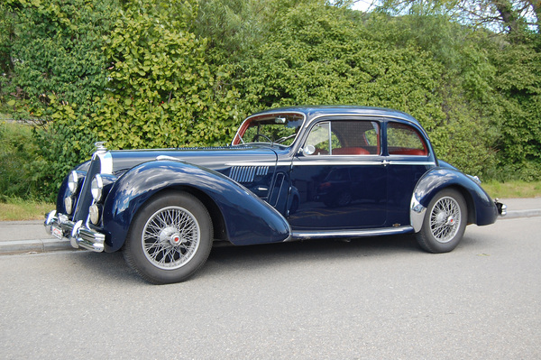 Bild: Talbot-Lago Record T26 Coupe 4-Places (1948) - angeboten an der Versteigerung der Oldtimer Galerie anlässlich der Dolder Classics am 7. Juni 2014