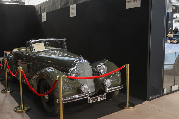 Talbot-Lago Roadster (1938) – angeschriegben mit 450'000 Euro (oder besser/ "450 k Euros") – Rétromobile Paris 2025