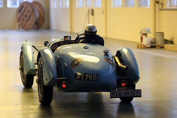 Talbot-Lago T 150 C Competition Roadster (1937) - anlässlich des Klausenrennen Prologs 2012 im Gotthard Motorpark