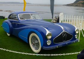 Talbot-Lago T-26 Saoutchik Grand Sport Coupé (1948) - nur ausgestellt, nicht bewertet - Pebble Beach 2012 (F-08)