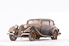 Bild: Talbot Lago T120 Coach (1936) - Scheunenfund des Jahrhunderts - Baillon-Sammlung - als Lot 04 an der Artcurial-Versteigerung an der Rétromobile am 6. Februar 2015