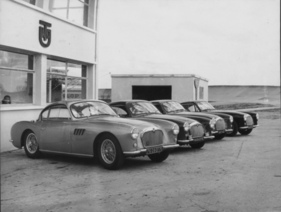 Talbot-Lago T14 2 Litre 500 (1956) - bei Testfahrten in Monthléry im Jahr 1956
