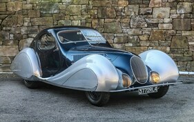 Talbot-Lago T150-C-SS Teardrop Coupe (1937) - als Lot 54 angeboten an der Gooding & Co Amelia Island Versteigerung am 4. März 2022