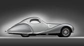 Talbot-Lago T150-C SS Teardrop Coupé 1938 - Seitenansicht