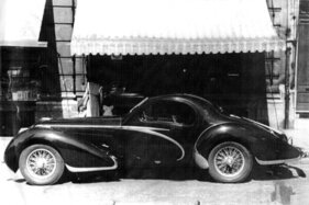 Talbot-Lago T150 C Spéciale Goutte d'Eau Figoni et Falaschi (1938) - Das Auto in den 1950er-Jahren