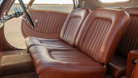 Talbot-Lago T150 C Spéciale Goutte d'Eau Figoni et Falaschi (1938) - Das Leder musste bei der Restaurierung erneuert werden