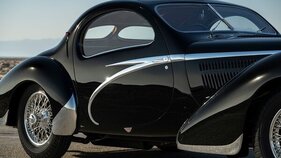 Talbot-Lago T150 C Spéciale Goutte d'Eau Figoni et Falaschi (1938) - Die typische Zierleiste von 90034