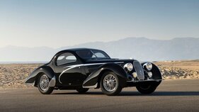 Talbot-Lago T150 C Spéciale Goutte d'Eau Figoni et Falaschi (1938) - Ein Meisterwerk von Figoni et Falaschi