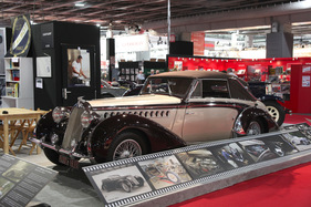 Talbot-Lago T23 Cabriolet Chapron (1939) - vor drei Jahren als Wrack an der Rétromobile gezeigt, jetzt vollständig restauriert (Rétromobile 2013)