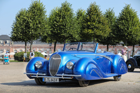 Talbot-Lago T23 Cabriolet Figoni & Falaschi (1941) - an ihm kam keiner vorbei ohne zweimal hinzugucken - 20. ASC Classic-Gala Schwetzingen 2024