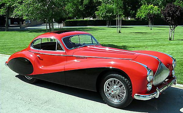 Talbot-Lago T26 Grand Sport - Saoutchik-Coupé mit dem längeren Radstand von 2.80 Meter