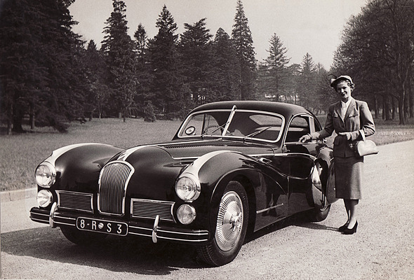 Talbot-Lago T26 Grand Sport - Saoutchik-Coupé mit speziellem Kühlgrill-Design