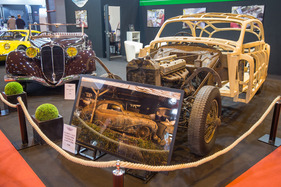 Bild Talbot-Lago T26 Record Coupé Sautchik (1949) - der Scheuenfund der Baillon-Sammlung im Wiederaufbau - Rétromobile Paris 2016