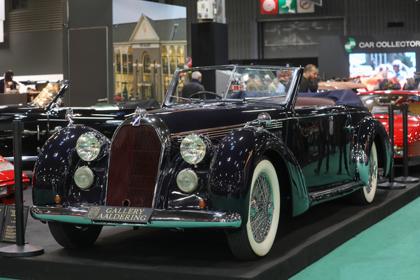 Bild Talbot-Lago T26 Record Worblaufen (1947) - angeboten von der Gallery Aaldering für EUR 325'000, nur drei solche Wagen wurden gebaut - Rétromobile Paris 2024