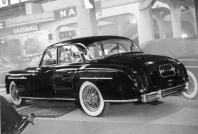 Talbot Limousine (1952) - Übergang zum grossen Heckfenster