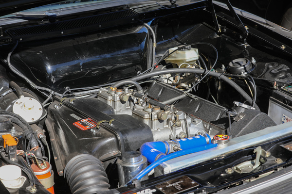 Talbot-Sunbeam Lotus (1981) - Blick unter die Motorhaube - British Car Meeting Motorworld Kemptthal 2025