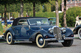 Bild Talbot T15 Cadette Cabriolet (1937) - mit einer individuell gestalteten Karosserie von Worblaufen - Classic-Gala Schwetzingen 2020