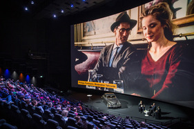 Talkrunde mit Philipp Portmann, Daniel Geissmann und Volker Schlöndorff Talkrunde mit Philipp Portmann, Daniel Geissmann und Volker Schlöndorff