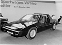 Talon (1980) - neues Bausatz-Targa-Cabriolet - Genfer Autosalon 1980