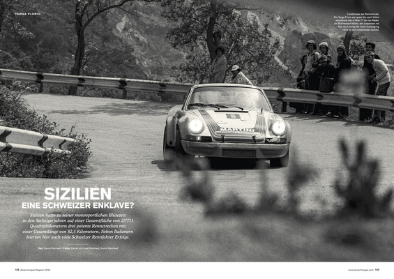 Targa Florio und zwei vergessene Rundstrecken von Sizilien - Zwischengas Jahresmagazin 2024