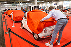 The cars will soon be unveiled at the Techno Classica Salon