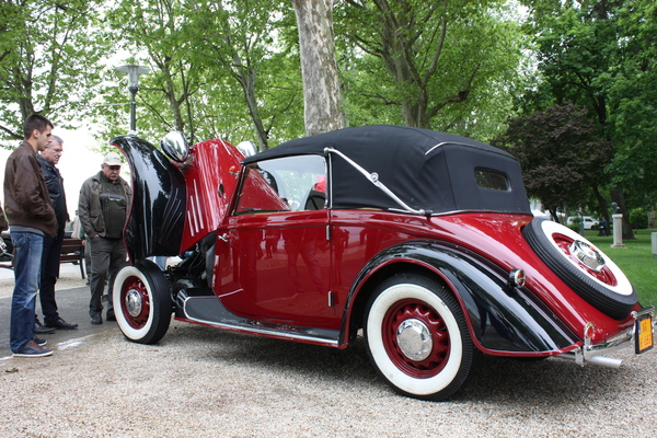 Tatra 75 (1936) - am Balatonfüred Concours d’Elegance 2016