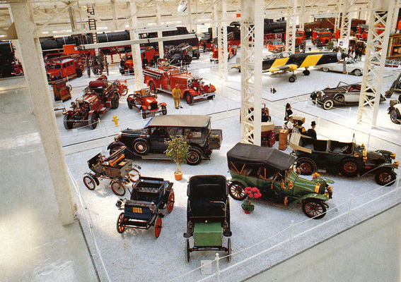 Bild: Technik Museum Speyer - Lillerhalle im Jahr 1991 an der Eröffnung
