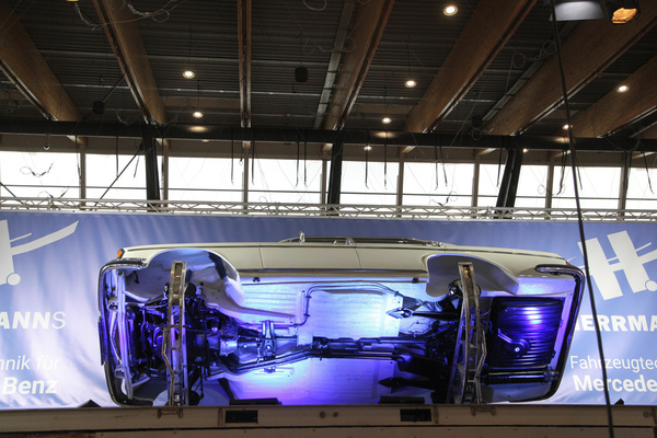 Technik sichtbar gemacht - Retro Classics Stuttgart 2020
