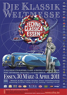 Techno Classica 2011 - Anzeige Techno Classica Essen 2011