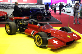 Tecno F2 (1970) - auf dem Stand von Lignières Historique - am Genfer Automobilsalon 2014