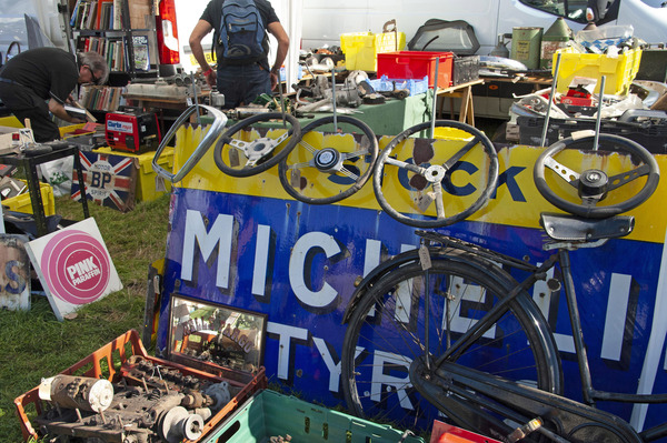 Teilemarkt am Beaulieu International Autojumble