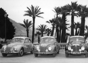 Teilnahme beim Rallye Monte Carlo