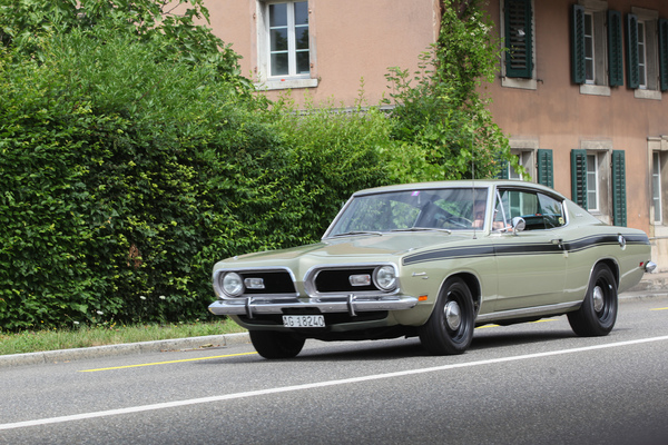 Teilnehmer auf der Anfahrt zum Treffen - AMAG Classic Day 2022
