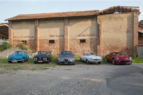 Teilnehmerfahrzeuge - Alfa-Romeo-Klassiker bis in die Neuzeit - Ausfahrt Alfa Romeo Club (17. bis 19. August 2018)