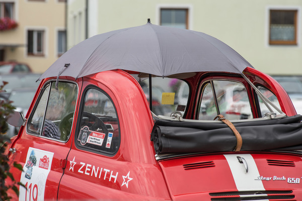 Temporärer Regenschutz - Ennstal-Classic 2017