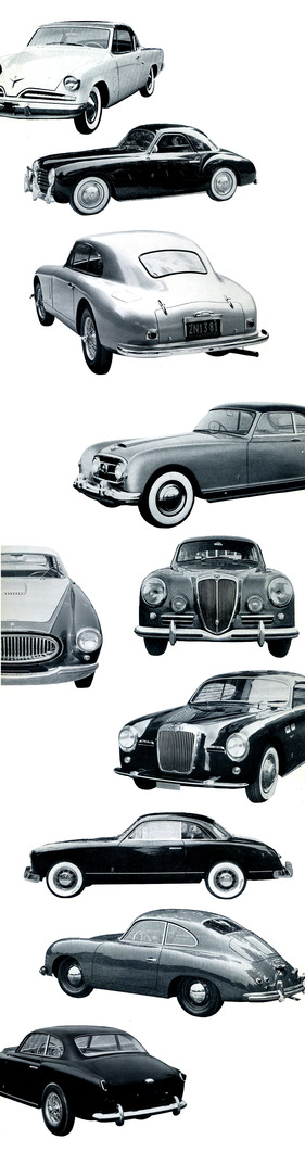 "Ten Automobiles" - Ausstellung des Museum of Modern Art in New York im Jahr 1953 (1953)