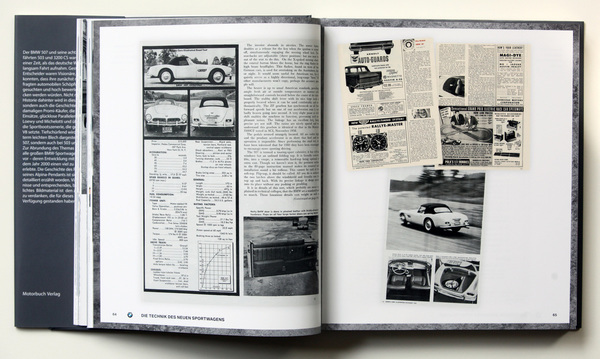 Testberichte 507 - Buch "BMW - Der Traum vom Fahren - BMW 503 / 507 / 3200 CS / Z8"
