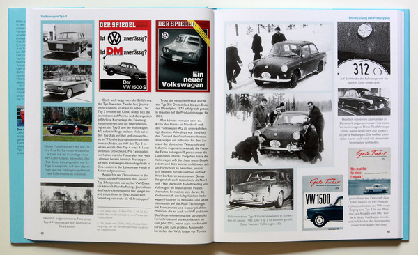 Testfahrten - Buch "Volkswagen Typ 3: Geschichte, Technik, Varianten"