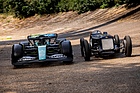 Image: Brooklands test track - The full spectrum of Grand Prix cars will be on display at Brooklands, from the Aston Martin AMR25 to the Delage 15-S-8 of the 1920s