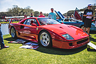 The Amelia 2022 – Auch Superklassiker wie der Ferrari F40 gehörten zu den Gästen auf dem Golfplatz.