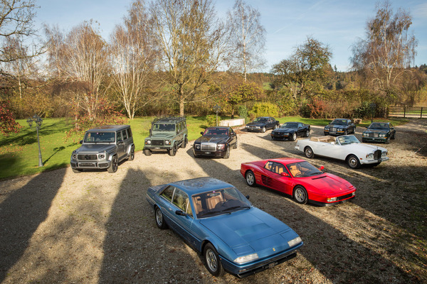 Image: "The Touring Collection" - offered at the classic car gallery auction in Gstaad on December 29, 2022