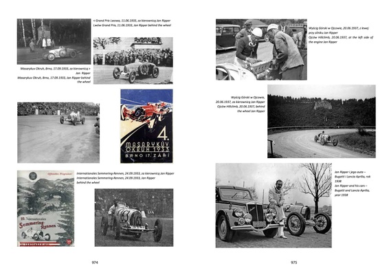 Bild The k. & k. Bugatto Register - Beispielseite mit historischen Fotos
