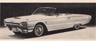 Thunderbird 33/300-HP-V8-Motor 1 Vierfachvergaser