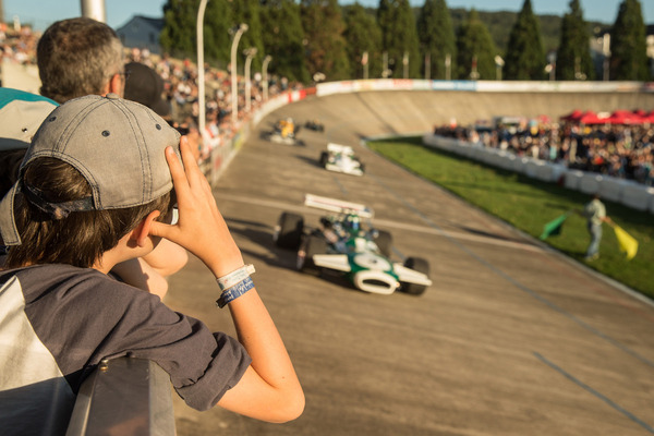 Tja, laut waren nicht nur die Rennwagen, denn auch die leisen ...