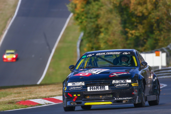 Tobias Jung auf Opel Calibra (1998) beim 8. Lauf der VLN 2018 (50. ADAC Barbarossapreis)