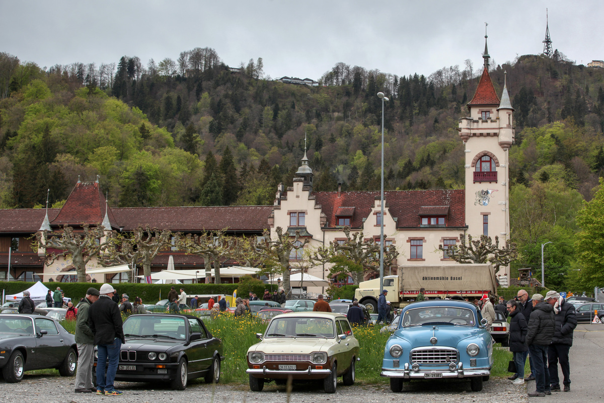 Great backdrop for classic cars - Albisgütli Classics April 2022