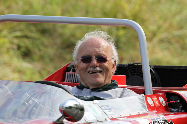 Bild Toni Schai - weiss seinen Schai Spezial immer noch mit kundiger Hand zu pilotieren - Bergrennen Steckborn-Eichhölzli Memorial 2018